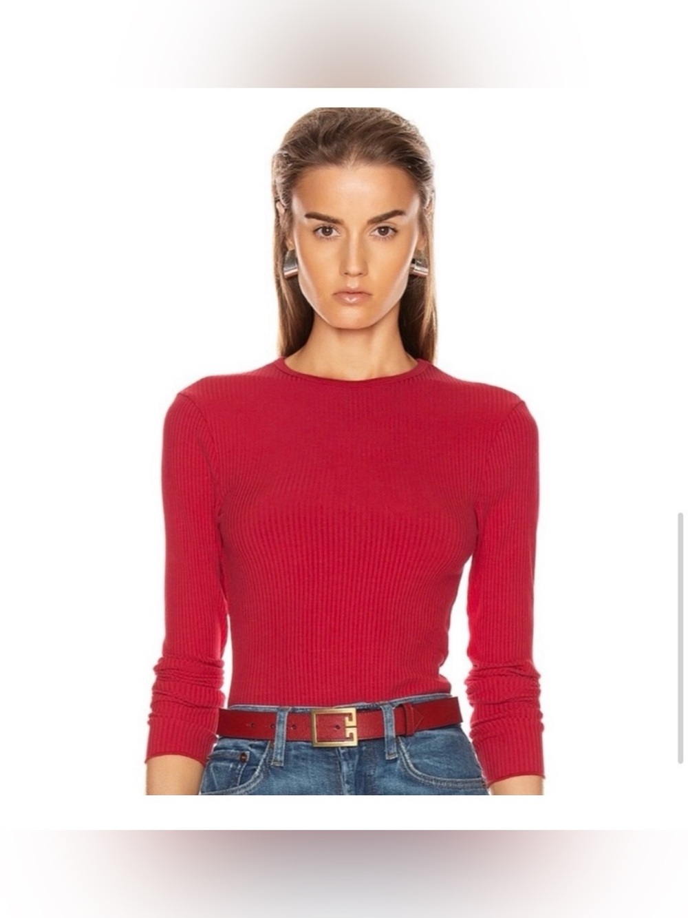 Re/Done Originals 60s Long Sleeve Bodysuit